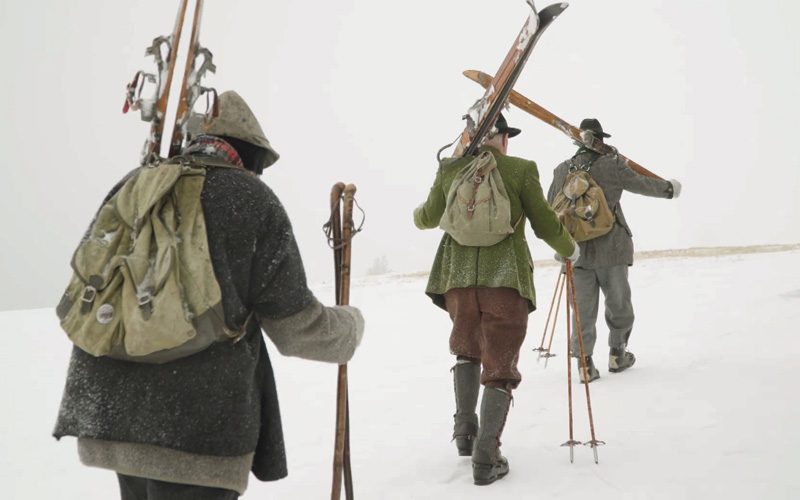 “Nostalski” – historisches Skifahren neu belebt
