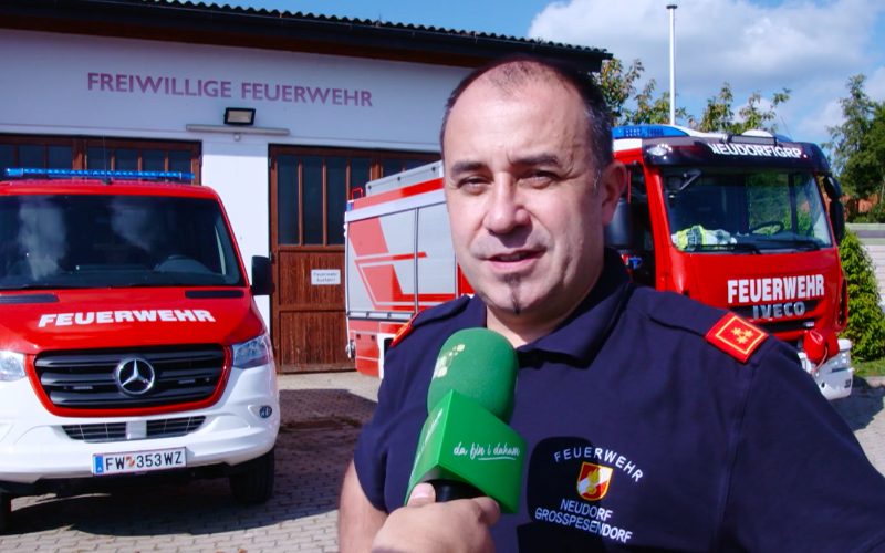 Neues Rüsthaus für die Freiwillige Feuerwehr Neudorf-Großpesendorf