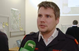 Stabsdienst-Übung der Feuerwehr Preßguts