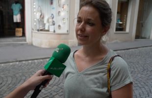 Straßenumfrage: Wie schützt man sich vor der Hitze
