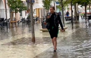 Hochwasser in Grado