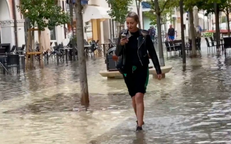 Hochwasser in Grado