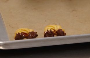 Weihnachtskekse: Linzer Kipferl