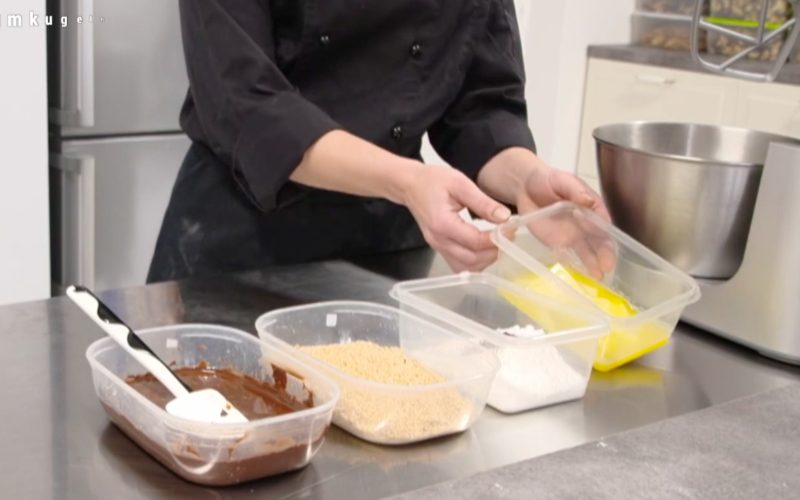 Kekse backen: Rumkugeln