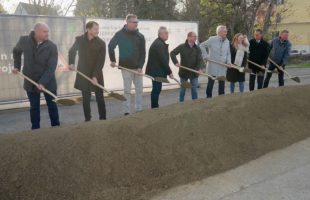 Spatenstich Baudienstgebäude Steiermark Bahn